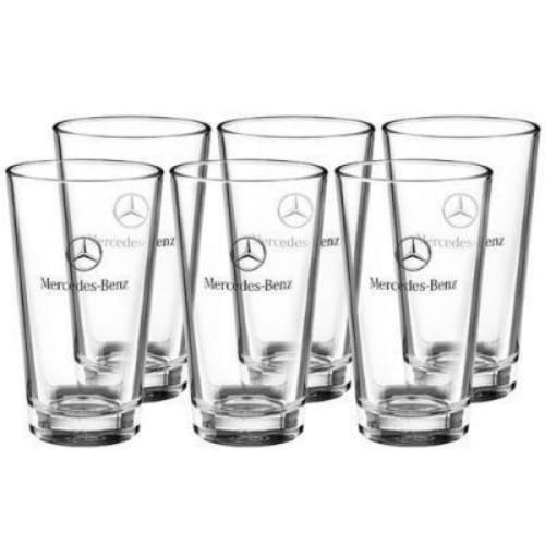 Набор из шести стеклянных стаканов Mercedes-Benz Glass Set,  B66956292