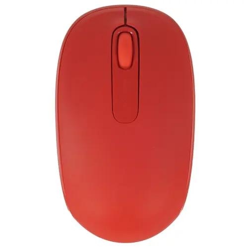 Мышь беспроводная Microsoft Wireless Mobile Mouse 1850 [U7Z-00036] красный